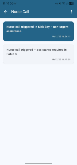 Group Details screen